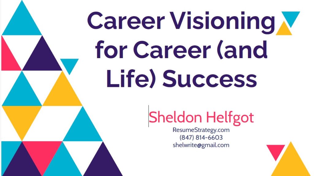 Career Visioning Title Page